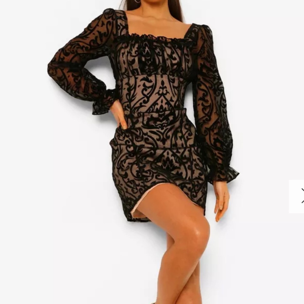Beautiful black lace dress